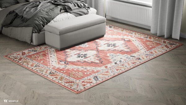 Tepih Florence Burgundy Cream