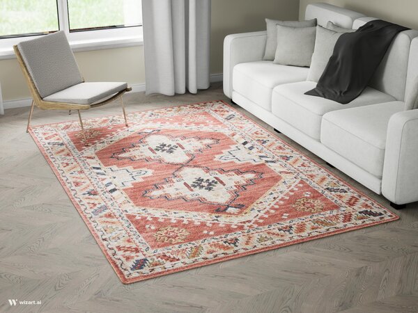 Tepih Florence Burgundy Cream