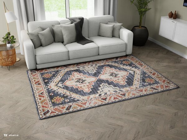 Tepih Florence Navy Cream