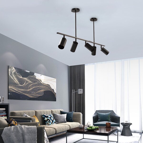 VISEĆA LAMPA MODERNA METALNA BLACK LOFT APP611-5C
