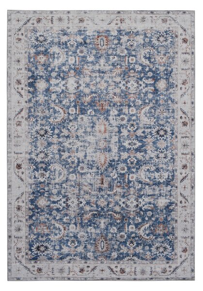 Tepih Visco Blue Ivory Ornament