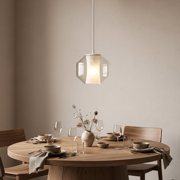 VISEĆA STROPNA SVJETILKA WHITE MARBLE APP908-1CP