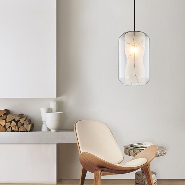 LED KUPAONSKA SVJETILJKA OKRUGLA CRNA 80CM APP850-1W