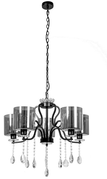 Viseća lampa s kristalima APP958-5CP