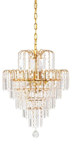 KRISTALNA STROPNA SVJETILKA Gold 312358