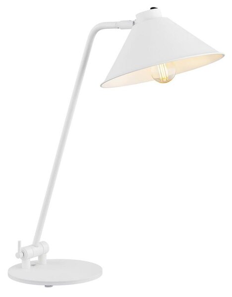 Argon 4996 - Stolna lampa GABIAN 1xE27/15W/230V bijela