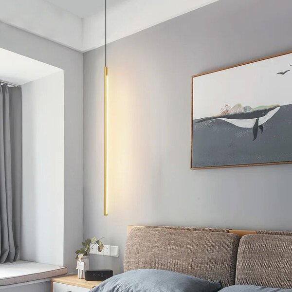 Stropni luster LED APP1414-C GOLD 100cm