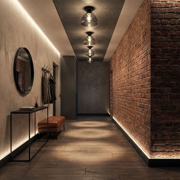 Stropni luster APP1303-1C Black