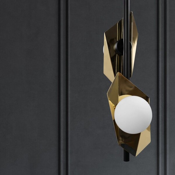 Stropni luster APP1410-CP BLACK GOLD