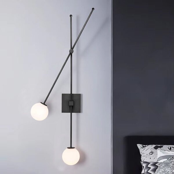 Zidni svijećnjak APP1595-2W black
