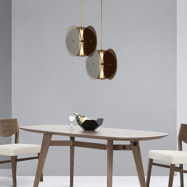 Lampa Viseća black APP1675-CP Round