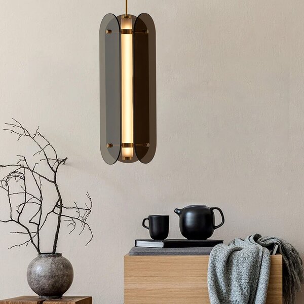Lampa Viseća balck APP1676-CP Long
