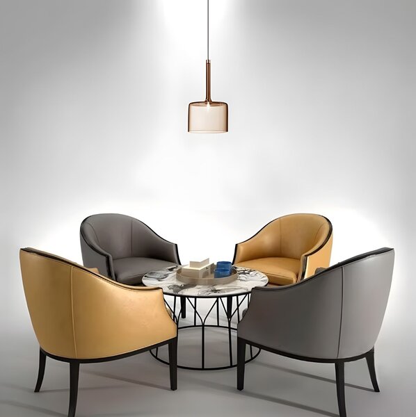 Stropni luster / zidni APP1698-1CP AMBER A