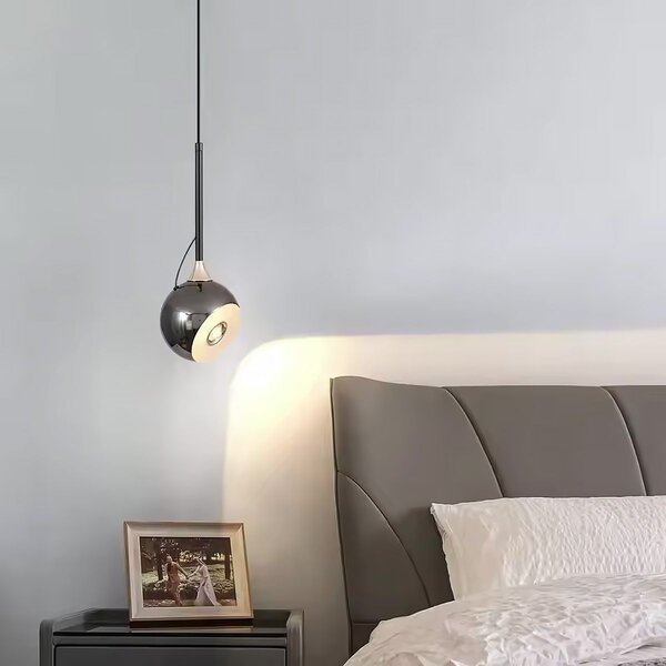 Lampa Viseća LED G087-1CP BLACK CHROME