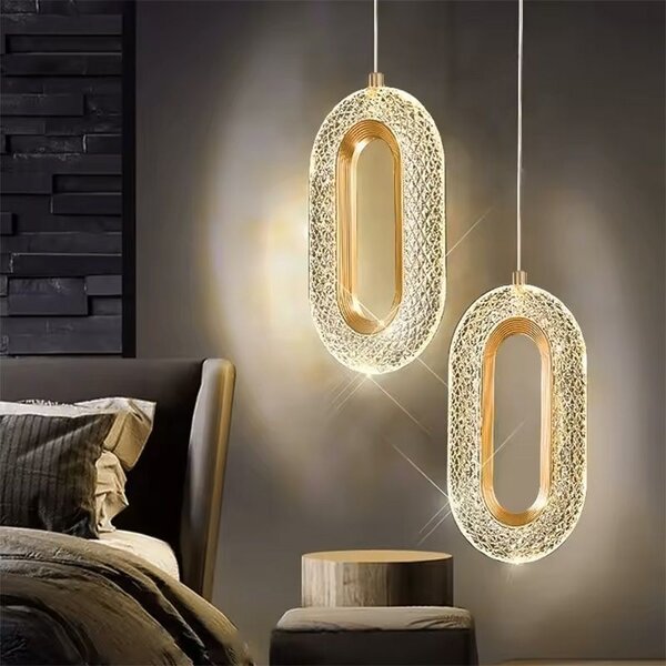 Viseća Kristalna Lampa G113-1CP GOLD