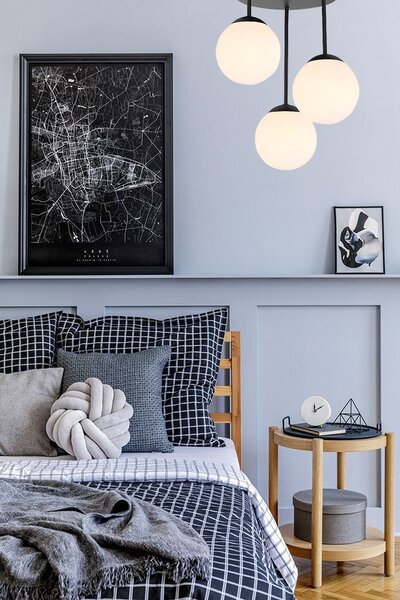 Lampa Viseća APP1815-3CPR BLACK