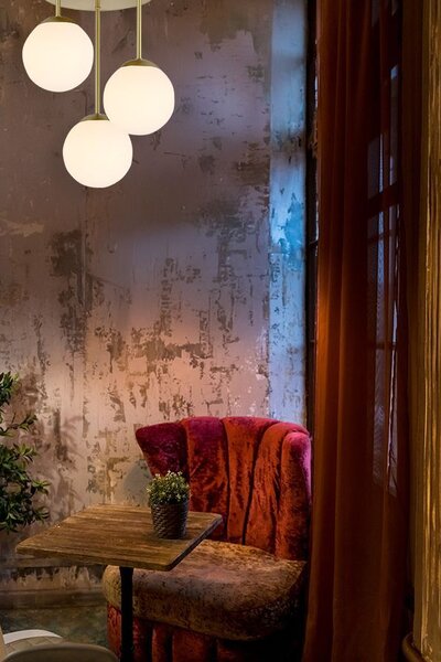 Lampa Viseća APP1817-3CPR GOLD