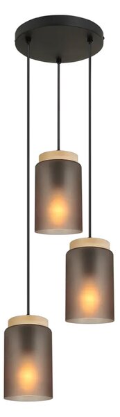 Lampa Viseća APP1811-3CPR Frosted Grey