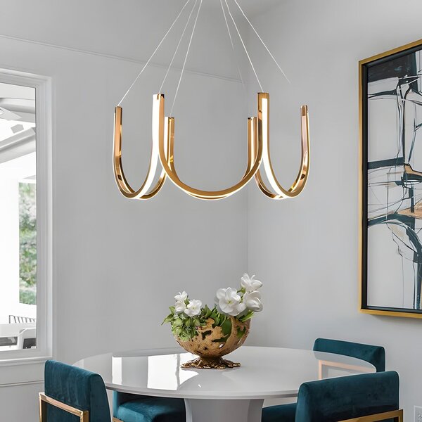 Viseća LED lampa APP1749-CP Gold