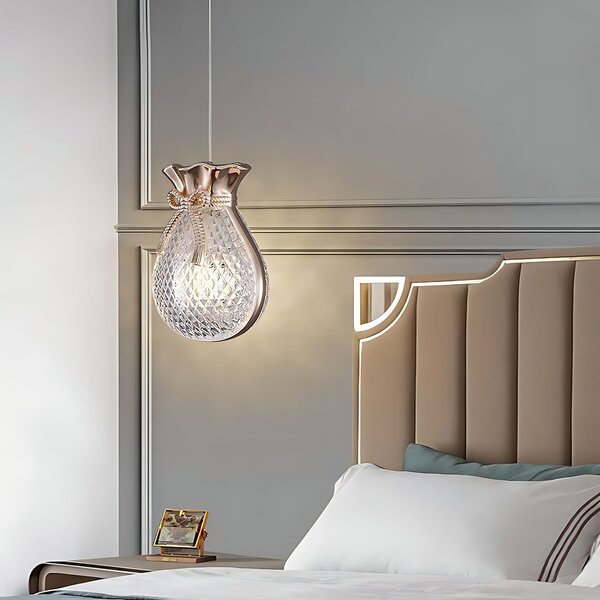 Viseća stropna lampa LHJ107-1CP light rose gold