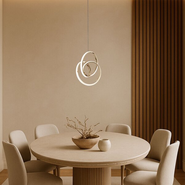Viseća LED lampa G076-1CP Gold