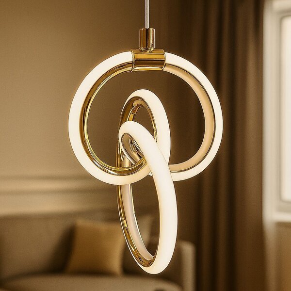 Viseća LED lampa LHJ092-1CP Gold
