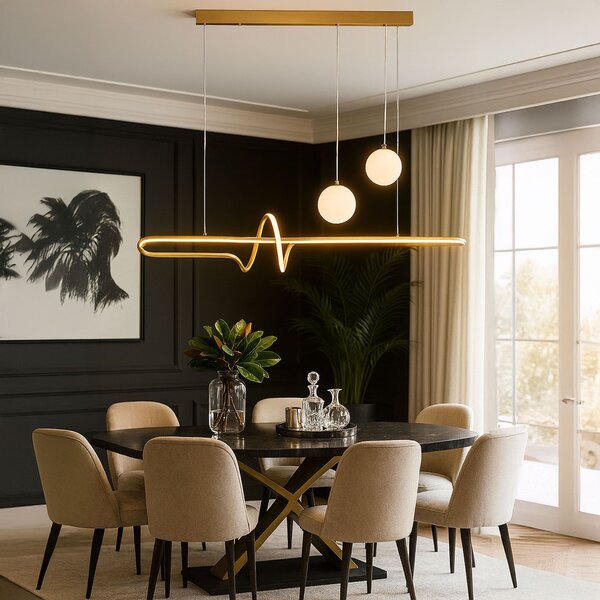 LED svijetiljka LHJ039-CP BRUSH GOLD