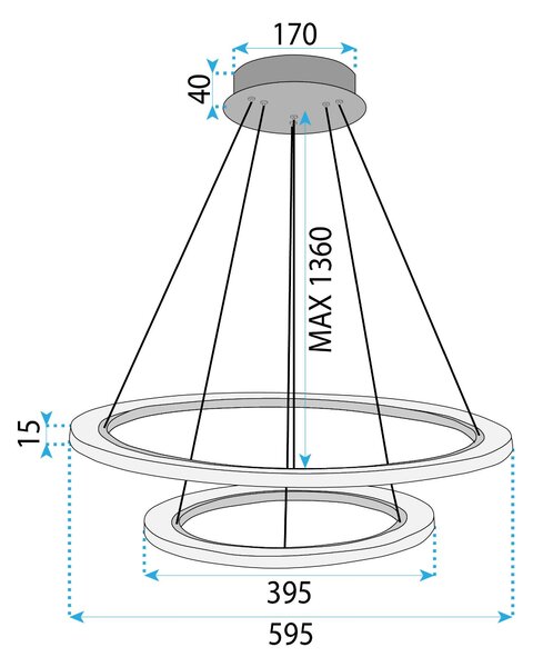 LED svijetiljka LHJ045-CP2 BRUSH NICKLE
