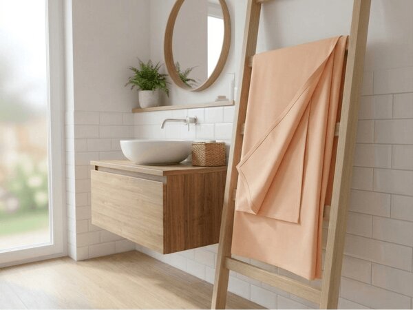 Bavlnena plahta STANDARD 140x240 cm, marelica