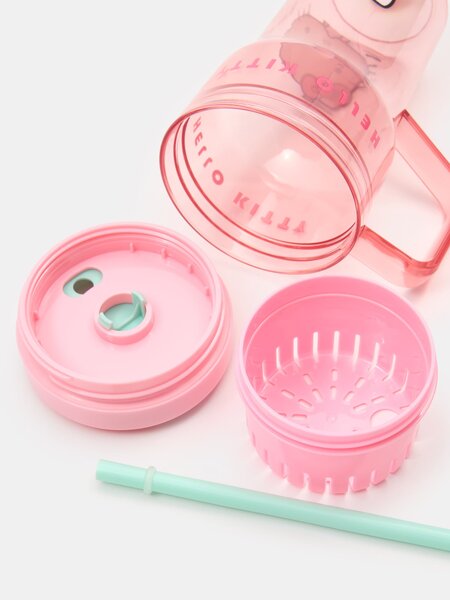 Sinsay - Šalica s ručkom i slamkom Hello Kitty