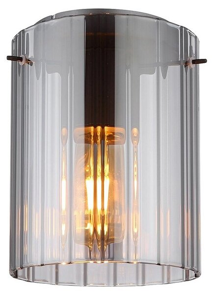 Globo Stropna svjetiljka Tulivar (40 W, Ø x V: 180 x 230 mm, Tamnosiva, E27)