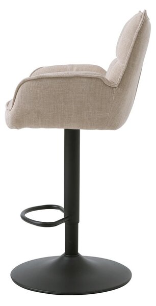 Krem barske stolice u setu podesive visine 2 kom Marilla – Unique Furniture