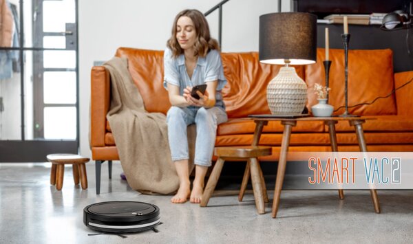ACA. HEPA robotski usisavač Smart Vac 2 čišćenje robota + daljinsko djelovanje