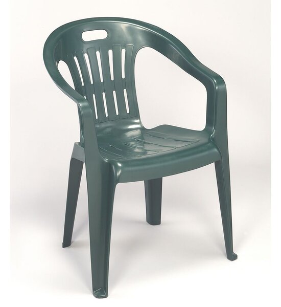 PVC stolice PIONA ZELENA 56x55x78 cm