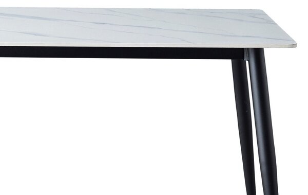 Blagovaonski stol ADRIA 90x90 (bijeli mramor)