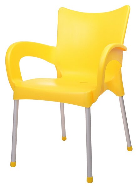 PVC stolice MEGA PLAST DOLCE / ŽUTA