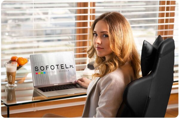 Uredska gaming stolica Sofotel Werona crna