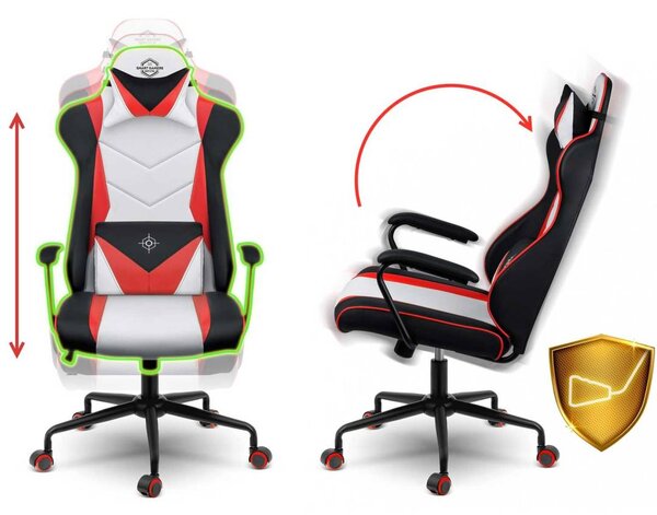 Gaming stolica Sofotel Miss Fortune crna