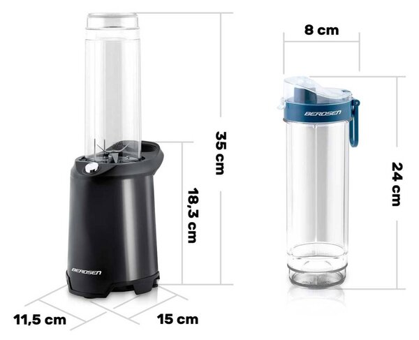Berdsen BD-752 blender za smoothie, crni