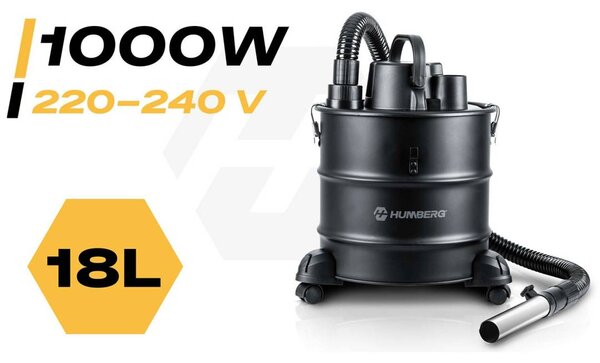 Humberg HM-405 usisavač za pepeo 18 l 1000 W
