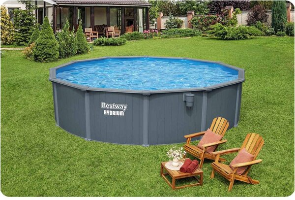 Bestway cjelogodišnji bazen s panelima 549 x 132 cm 13 u 1