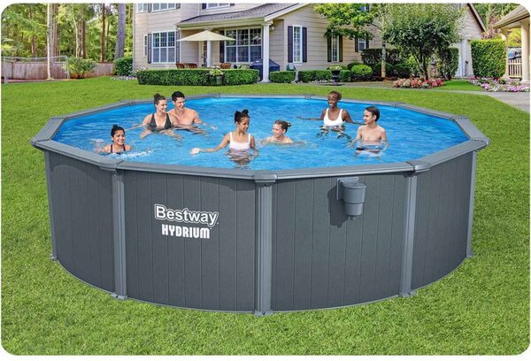 Cjelogodišnji panelni bazen Bestway 488 x 132 cm 13 u 1