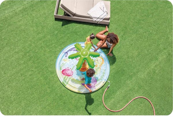Intex dječji bazen Palma sa prskalicom 173 x 104 cm