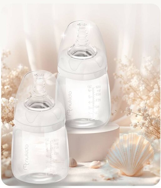 Nukido set bočica za hranjenje 180 ml, 2 komada