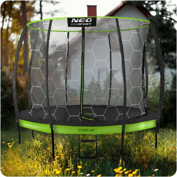 Unutarnja zaštitna mreža za trampolin 252 cm 8 ft, 6 stupova Neo-Sport