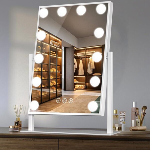 Ogledalo za toaletni stol – Vanity 30x40cm bijelo