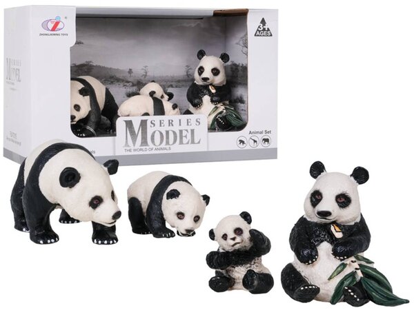 Set figurica obitelji panda