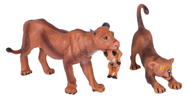 Set figurica lavice s mladuncima