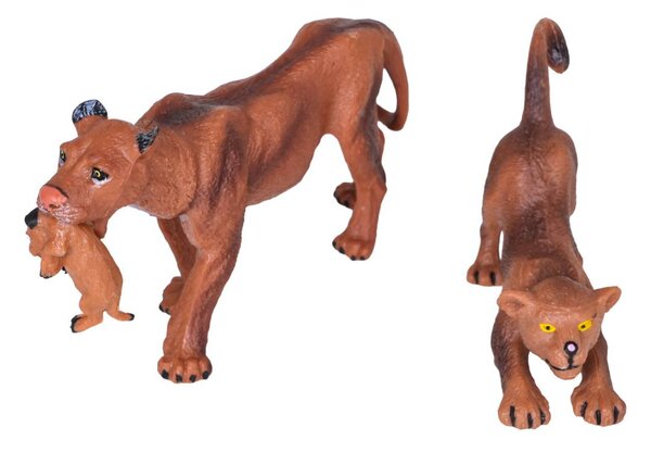 Set figurica lavice s mladuncima