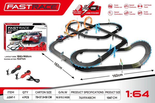 GIGA trkaća staza R/C Toyota 1:43